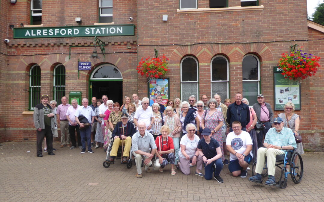 The members at Alresford Station
