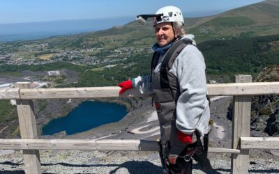 Mel Sharp’s Zipwire Challenge raises £1200